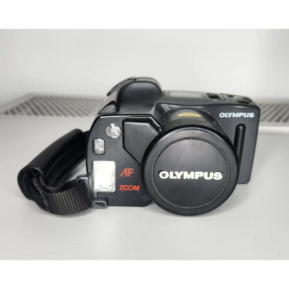 Olympus Infinity AZ-300 Super Zoom AF/MULTI MODE w/Case Tested Working!